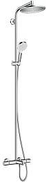 Hansgrohe Душевая система "27320000 Crometta S 240 1jet Showerpipe" – фотография-1