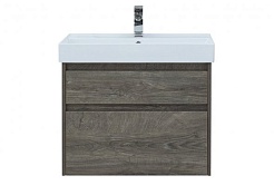 Aquanet Мебель для ванной Nova Lite 75 2 ящика, дуб рошелье – фотография-11