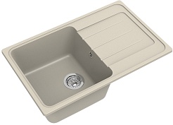 Ewigstein Мойка кухонная Elegant 50F бежевый – фотография-1