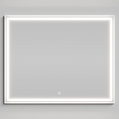 Водолей Зеркало Лайт 100 белый камень – фотография-1