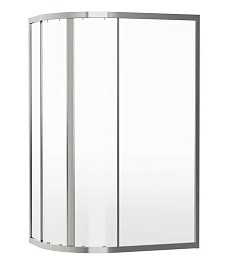 BelBagno Душевой уголок Due 120/80 DUE-RH-2-120/80-C-Cr стекло прозрачное – фотография-1