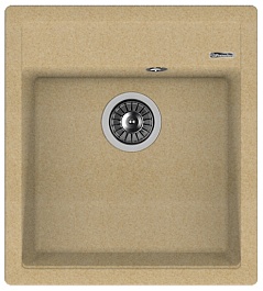 Florentina Мойка гранитная Липси 460 бежевый – фотография-1