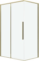 Grossman  Душевой уголок Galaxy 120x70x195 профиль золото сатин стекло прозрачное