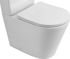 BelBagno Чаша унитаза Flay-r BB2149CPR/SC с сиденьем – фотография-1