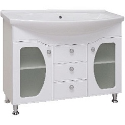 Runo Мебель для ванной Линда Люкс 105 – фотография-3