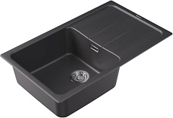 Florentina Мойка кухонная Специя 860 черная – фотография-2