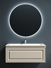 Sancos Тумба с раковиной Very 100 beige soft раковина Grace 101 CN7013 – фотография-5