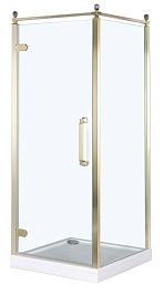 Aquanet  Душевой уголок "Beta Cube Classic NBB1221" 90x90 L – фотография-1