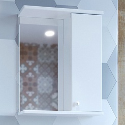 Mixline Мебель для ванной Формат 52 R белая – фотография-9