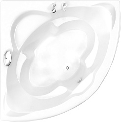 BellSan Акриловая ванна Селена 153x153 с гидромассажем – фотография-1