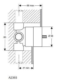 Ideal Standard Скрытая часть A2393NU – фотография-2