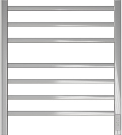 Point Полотенцесушитель электрический Вега П7 500x600 PN71856 хром – фотография-1