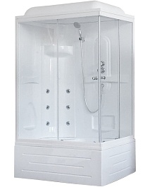 Royal Bath Душевая кабина 100/80 BP RB8100BP2-T-L с высоким поддоном – фотография-1