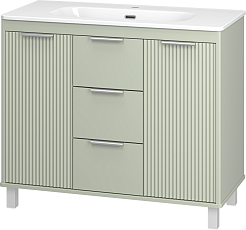 Brevita Тумба с раковиной Risacca Pistachio 100 фисташковый – фотография-2