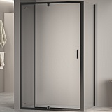 RGW Душевой уголок Passage PA-078B (PA-008B + Z-050-2B) 90x120 профиль черный стекло прозрачное