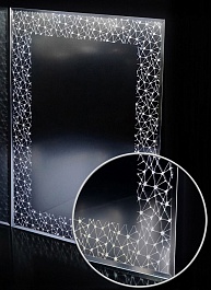 Mixline Зеркало Люкс Созвездие 52 с рисунком Космос – фотография-1