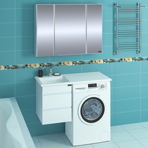 СанТа Мебель для ванной Марс 38 L подвесная – картинка-7