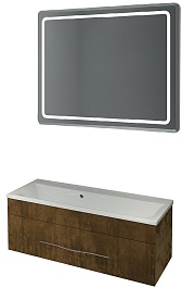 Какса-а Мебель для ванной Редиссон 120 золото – фотография-1