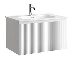 Sancos Тумба с раковиной Snob R 1.0 70 bianco раковина Element 71 CN7007 – фотография-1