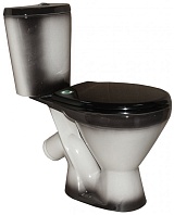 Rosa Унитаз-компакт "Элегант" чёрный