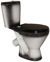 Rosa Унитаз-компакт "Элегант" чёрный