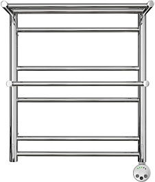 Lemark Полотенцесушитель электрический Pramen П7 500x600 хром – фотография-1