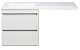 Style Line Мебель для ванной Даллас 120 Люкс L, белая PLUS подвесная – фотография-23
