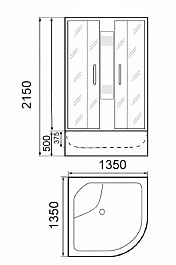 Parly Душевая кабина B135 – фотография-7