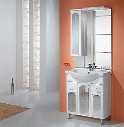 Акватон Мебель для ванной Эмилья 75 L – фотография-1