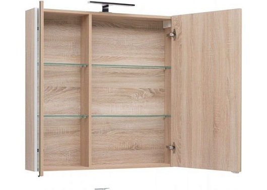 Aquanet Комплект мебели Августа 90 дуб сонома – фотография-8