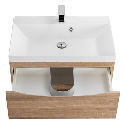 BelBagno Тумба с раковиной Marino 60 подвесная Rovere Bianco – фотография-5