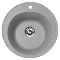 Florentina  Мойка гранитная Никосия круглая грей