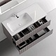 Sancos Тумба с раковиной Snob T 100 L doha soft раковина Grace 101 L CN7014 – фотография-9