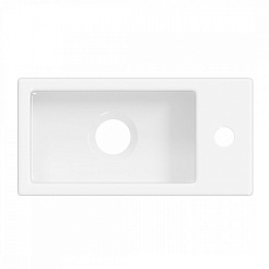 Teymi Раковина накладная/подвесная Hanna 37 правая белая T50905 – фотография-3