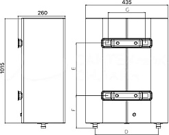 Royal Thermo Накопительный водонагреватель Centurio DL Inverter RWH 50 – фотография-4