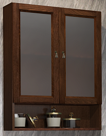 Opadiris Шкаф навесной Клио 63 орех антикварный – фотография-1