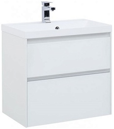 Aquanet Тумба под раковину Гласс 60 – фотография-1