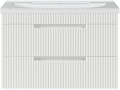 Brevita Тумба с раковиной Ariana 80 белая