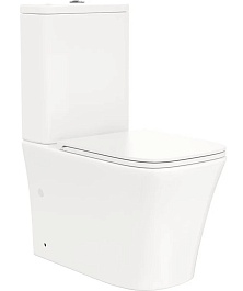 Teymi Унитаз-компакт напольный Lori T40309 глянцевый белый – фотография-1