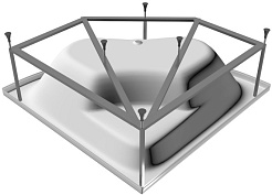 Vayer Каркас для ванны Boomerang 150x150 – фотография-1