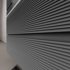 Sancos Тумба с раковиной Folk 100 grey soft раковина Grace 101 CN7013 – фотография-12