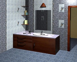 Коллекция плитки Alma Ceramica Ареналь синий