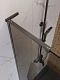 BelBagno Душевая перегородка Uno UNO-L-1-TB-100-BR-GM 100x200 профиль оружейная сталь стекло бронза – картинка-13