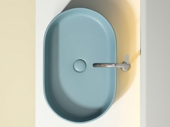 Ceramicanova Мебельная раковина Element 60 CN6048MLG зелёный матовый – фотография-4