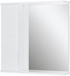 Volna Зеркальный шкаф Joli 70 L белый – фотография-1