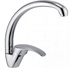 Frap Смеситель для кухни H36 F4136-B хром – фотография-1