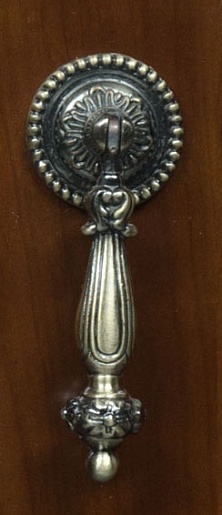 Demax Тумба с раковиной "Версаль 110" cerezo витраж – фотография-8