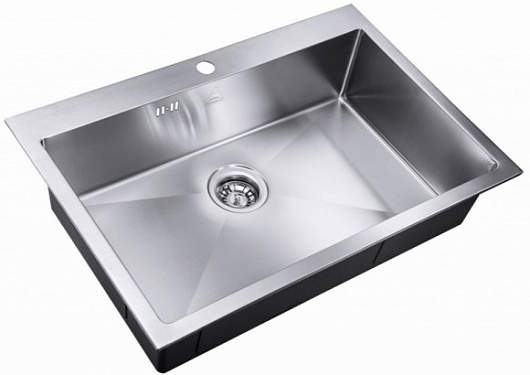 Zorg Кухонная мойка Steel Hammer SH R 7551 DIVON – фото, картинка, фотография-1
