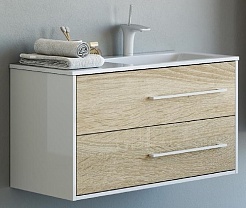 Aqwella Тумба с раковиной Майами 90 R – фотография-1