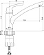 Iddis Смеситель для кухни Kitchen Line K10SB00i05 – картинка-6